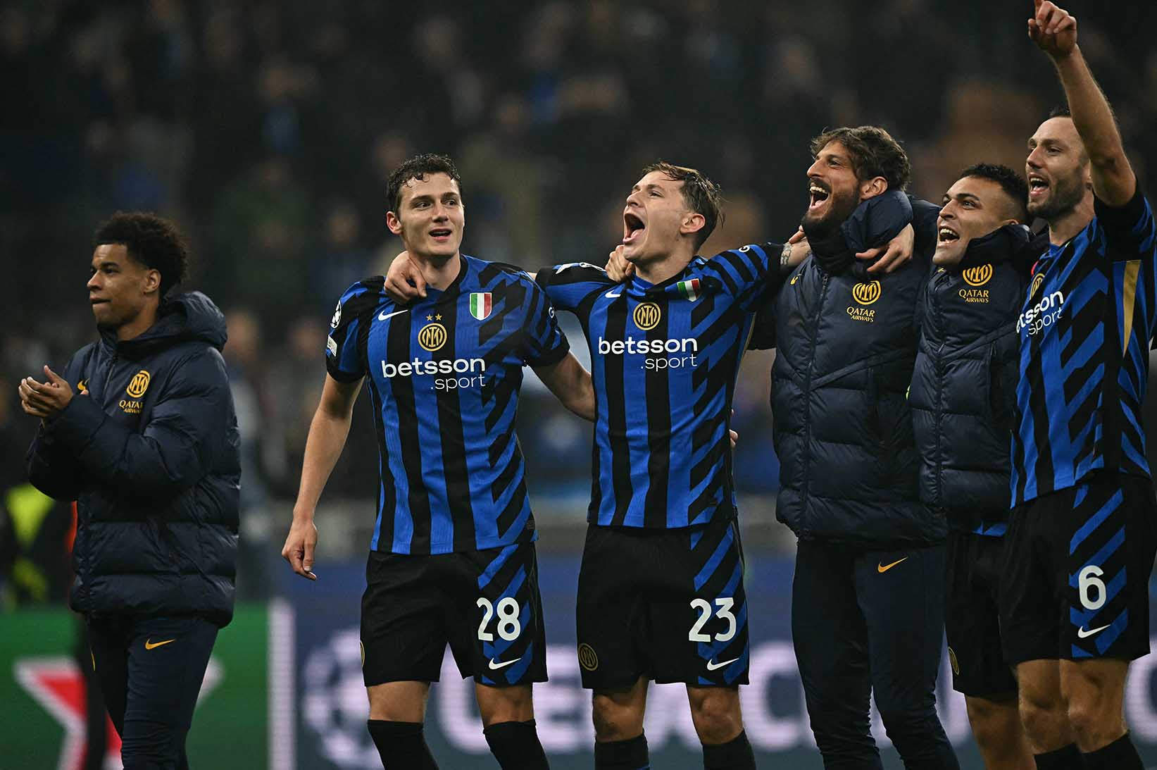 Inter Milan se duoc danh gia cao hon PSG ve mat kinh nghiem. Anh: AFP