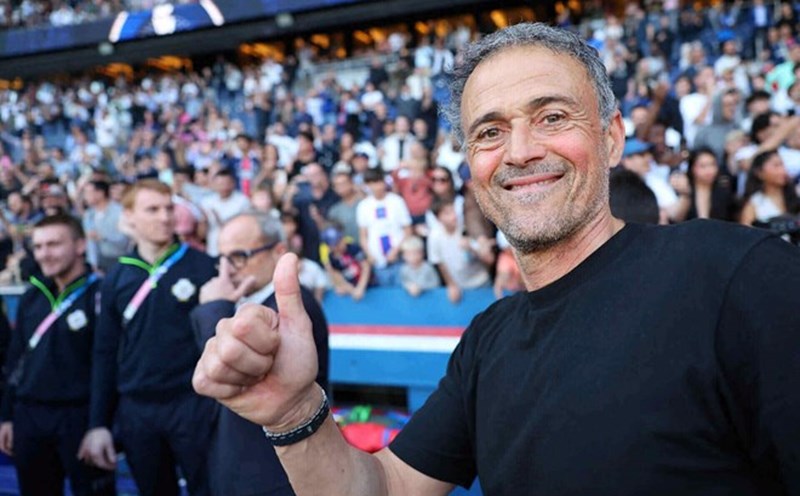 Luis Enrique has helped PSG make a spectacular change. Photo: AFP