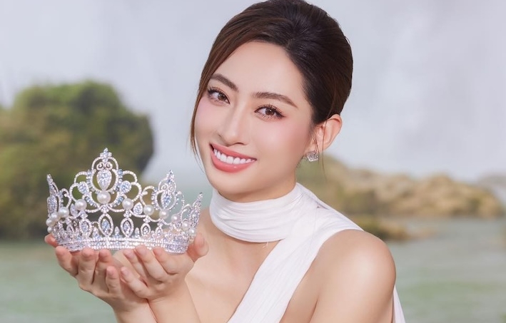 Luong Thuy Linh representando a Vietnam Miss World. Foto: personaje proporcionado