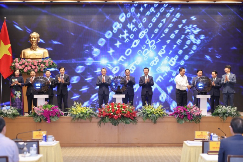 Thủ tướng Phạm Minh Chính dự khai trương Cổng Pháp luật quốc gia