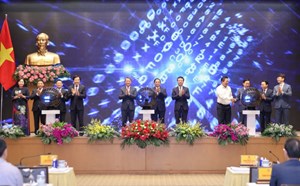 Thủ tướng Phạm Minh Chính dự khai trương Cổng Pháp luật quốc gia