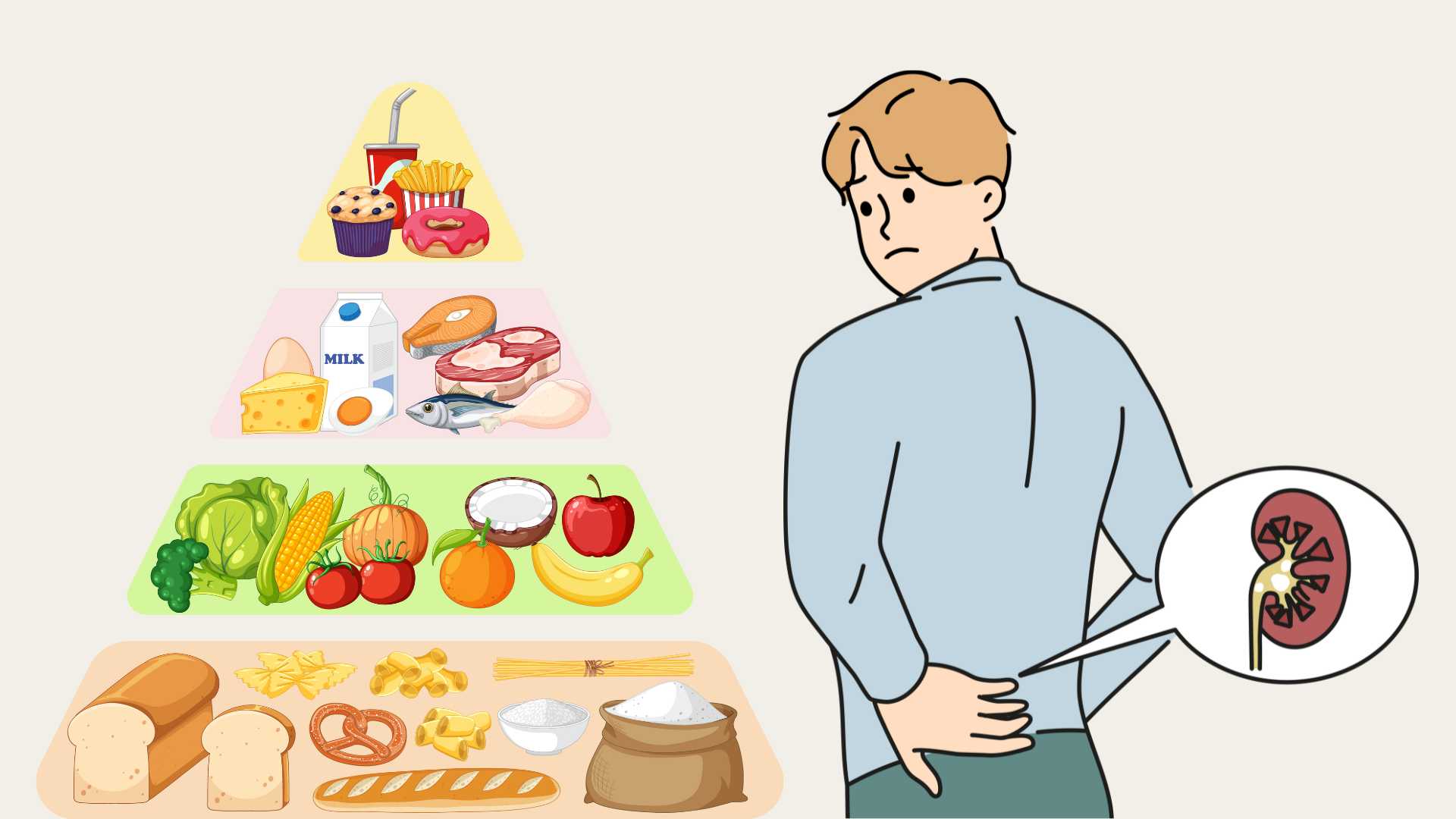 A healthy diet and lifestyle have an impact on chronic kidney disease. Graphics: Ha May