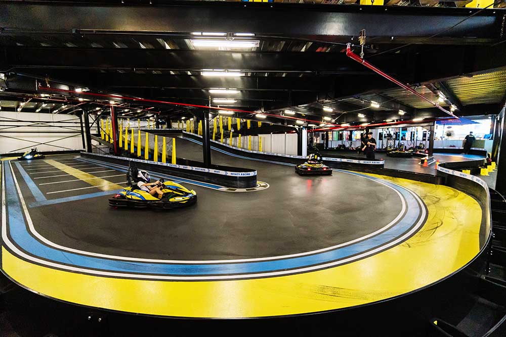 Can canh duong dua Go-Kart da tang dau tien o TPHCM. Anh: Thao Nguyen