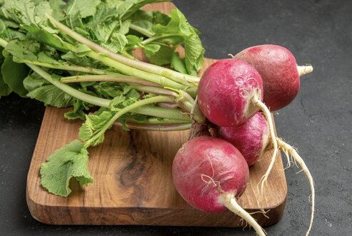 Los beneficios de comer rabano regularmente. Foto: thuy duong