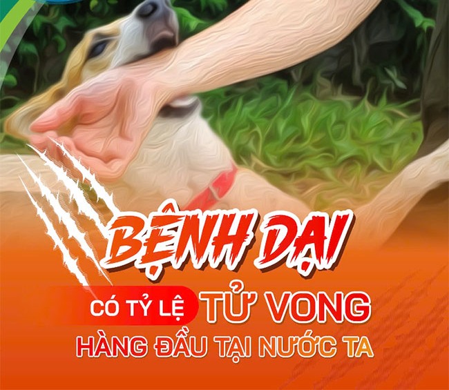 Rabies is one of the most dangerous infectious diseases, with a mortality rate of nearly 100% once symptoms have appeared. Photo AI