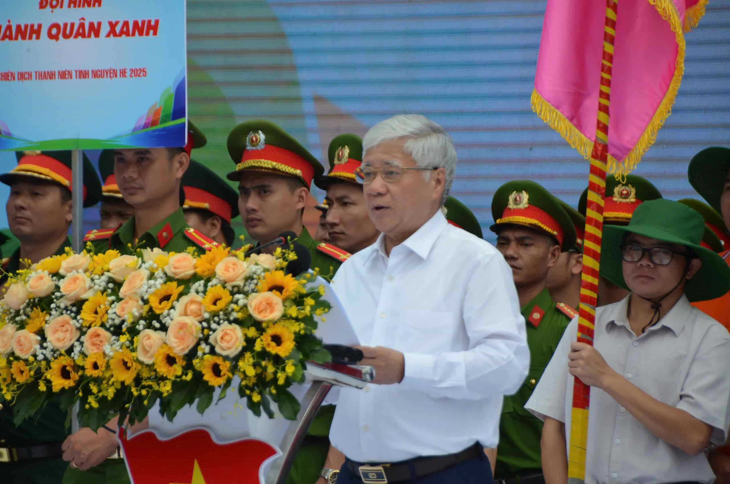 Chủ tịch Ủy ban Trung ương Mặt trận Tổ quốc Việt Nam tham dự chiến dịch Thanh niên Hè 2025