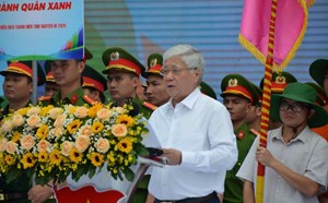 Chủ tịch Ủy ban Trung ương Mặt trận Tổ quốc Việt Nam tham dự chiến dịch Thanh niên Hè 2025