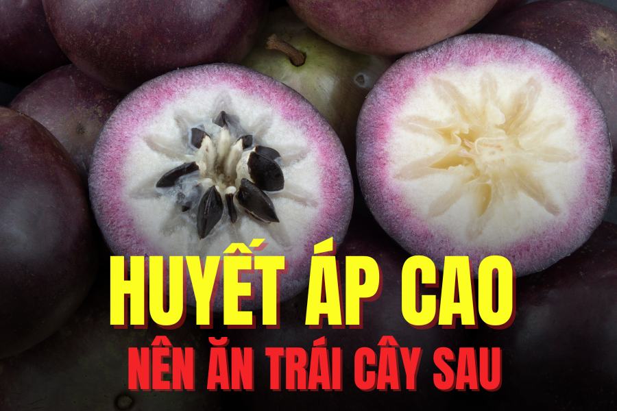 Star apple extract has the ability to inhibit the enzyme angiotensin, helping to dilate blood vessels and lower blood pressure. Graphics: Tra My