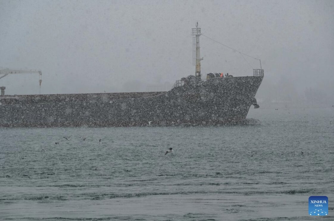 Bosporus Strait, Istanbul, Turkey, connects the Black Sea with the Marmara Sea. Photo: Xinhua