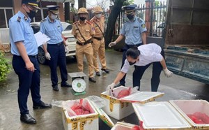 Phú Thọ phát hiện 112kg nội tạng trâu, bò bốc mùi hôi thối