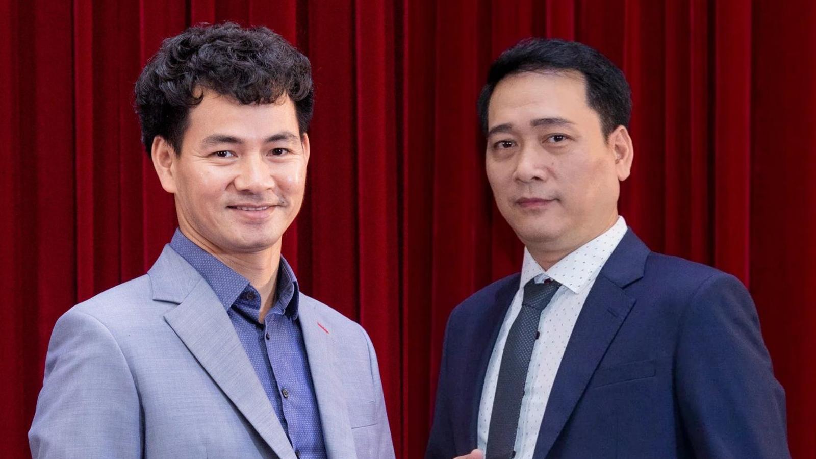 Artista del pueblo Xuan BAC y el artista meritorio Kieu Minh Hieu. Foto: Teatro Drama de Vietnam