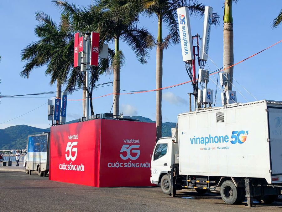 Mobile networks are ready to serve the Da Nang International Fireworks Festival. Photo: Van Hoang