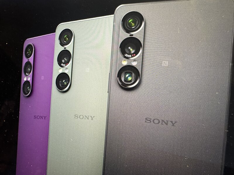 Sony's Xperia phone. Photo: Anh Vu