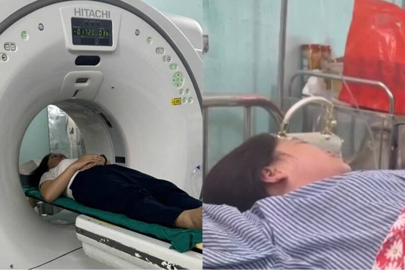 Chị M nhập viện trong trạng thái tinh thần hoảng loạn. Ảnh: N.T.H Chị M nhập viện trong trạng thái tinh thần hoảng loạn. Ảnh: N.T.H