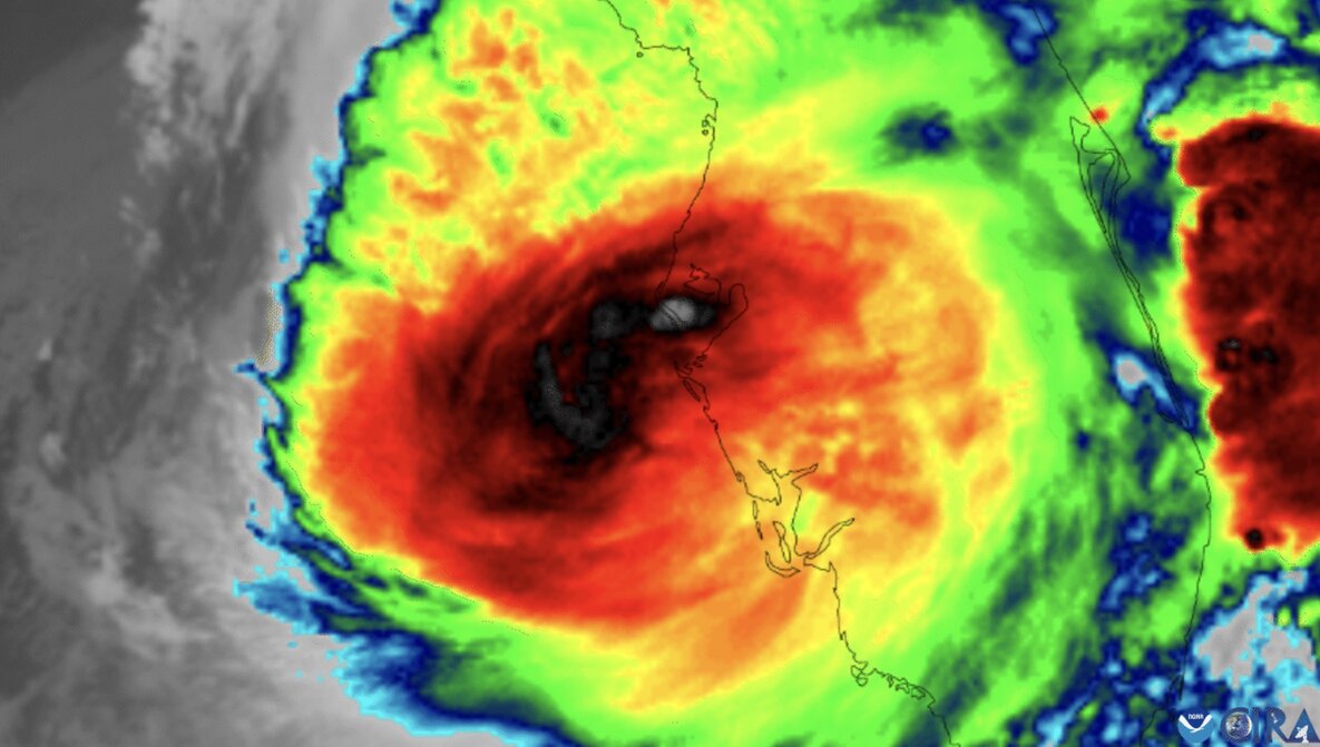 Super Typhoon Milton en la tormentosa temporada 2024. Foto: NOAA