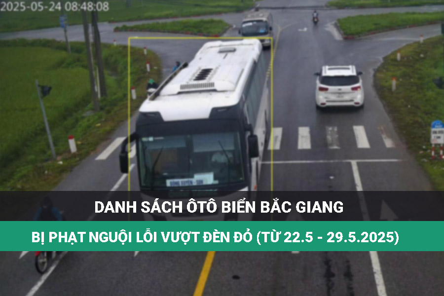 67 Los propietarios de automoviles de Bac Giang Beach llegaron a la policia para manejar sanciones frias sobre la luz roja