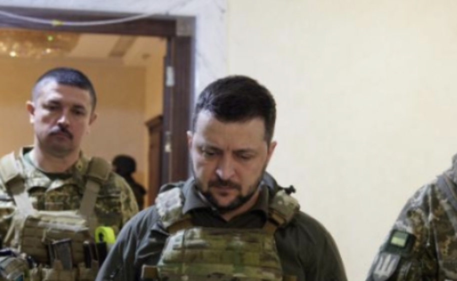 Presidente ucraniano Zelensky. Foto: Xinhua