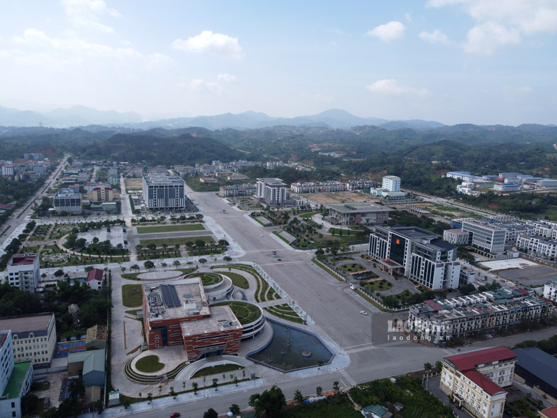 Phường Đề Thám đã trở thành trung tâm phát triển của tỉnh Cao Bằng. Ảnh: Tân Văn