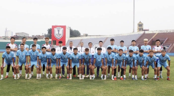 Phu Tho Club was eliminated and relegated to the Third Division next season. Photo: PTFC