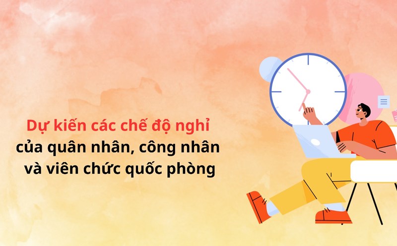 Expected leave regimes for soldiers, workers and defense officials.