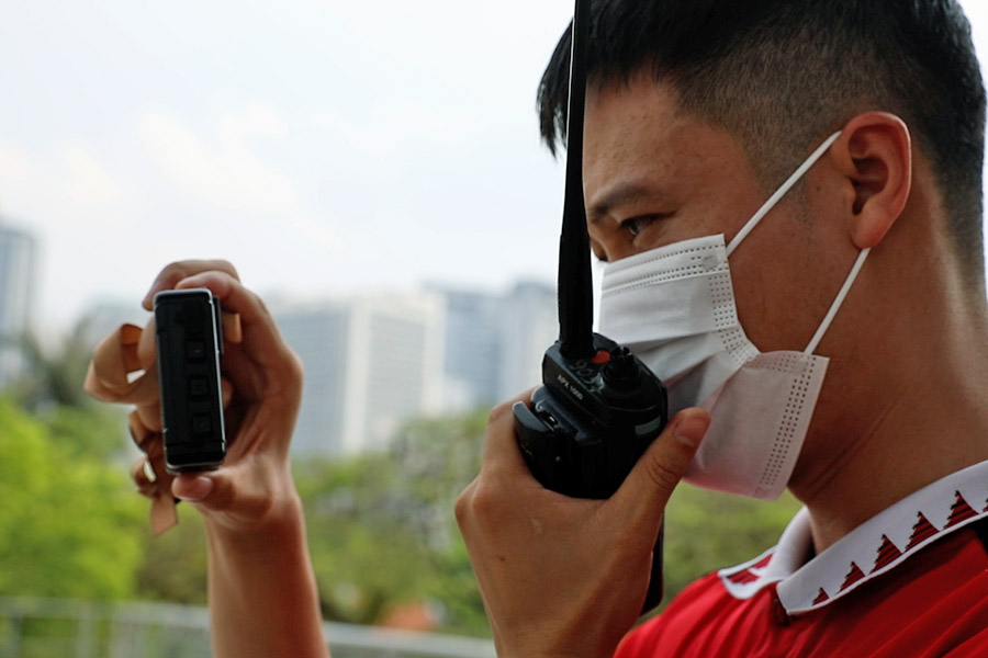 Equipo de servicio de asistencia de CSGT para el tratamiento de penales frios, especialmente para motocicletas