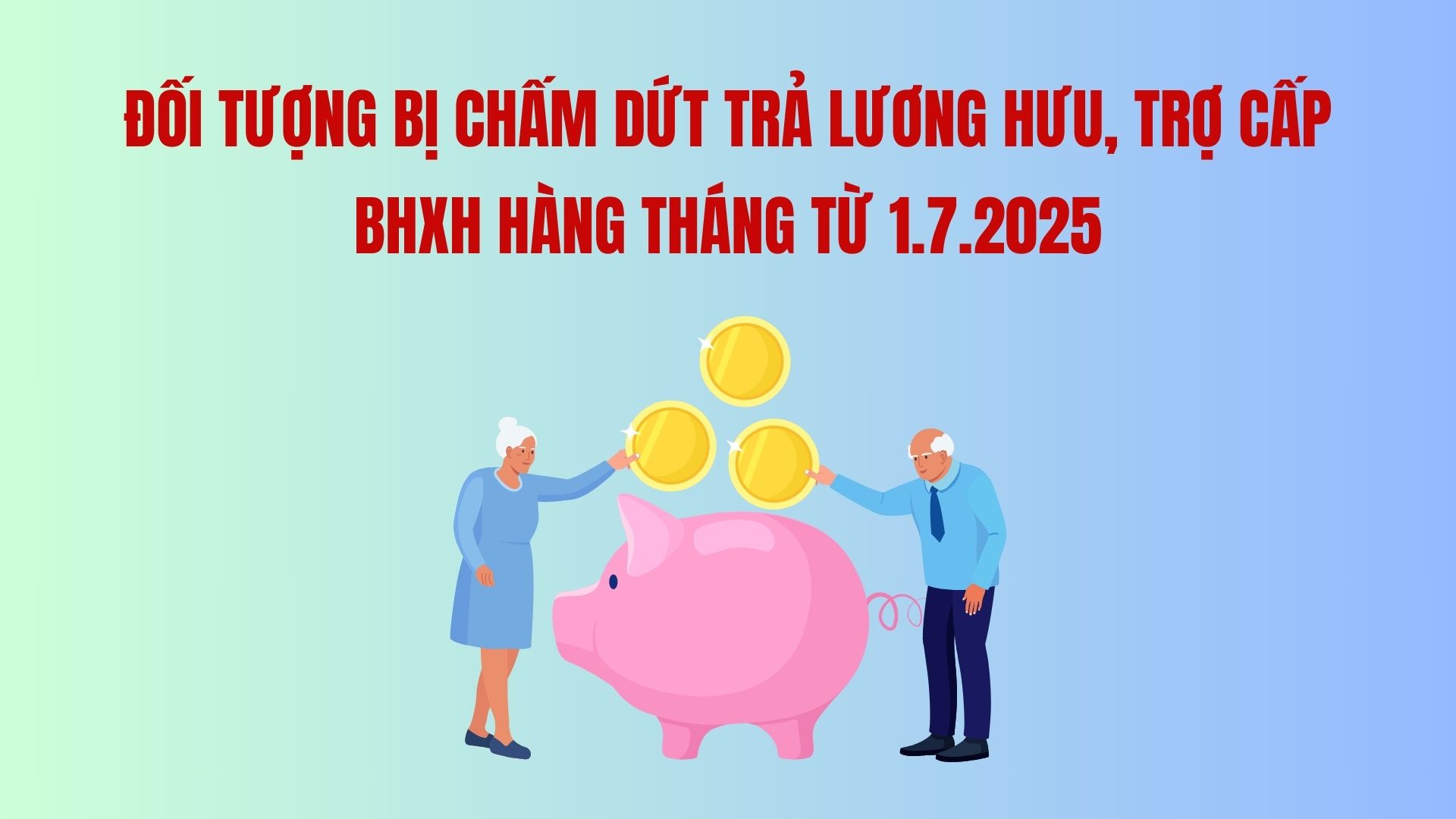 Suspension de la pension y de la ayuda mensual de la OMS desde el 1 de julio de 2025