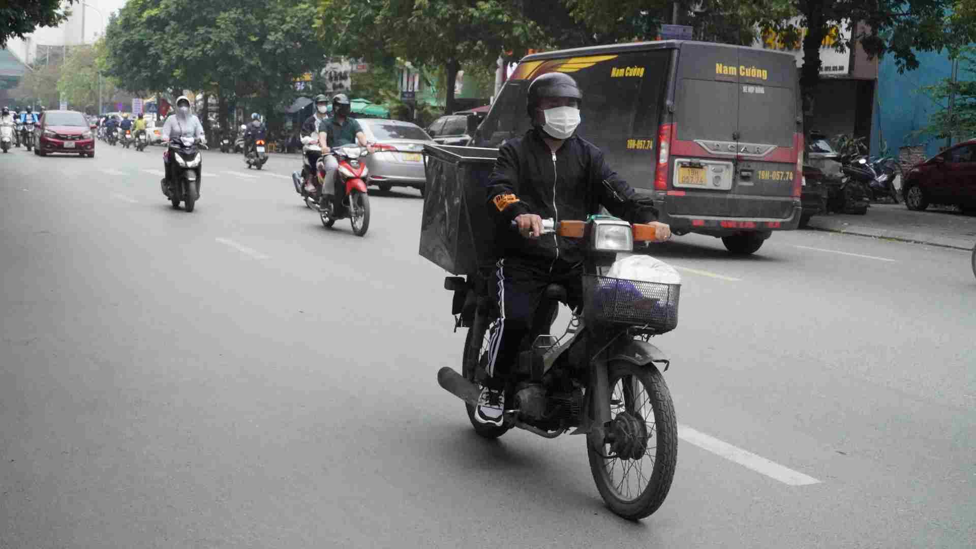 Vietnam tiene 74 millones de vehiculos que necesitan ser sometidos a pruebas de emisiones de motocicletas. Imagen de la ciudad de Xuanzang