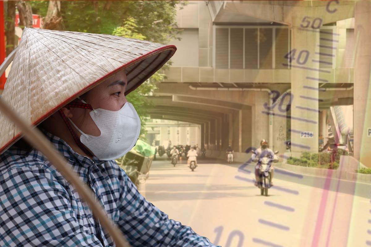 Los trabajadores luchan por escapar del calor de la primera temporada