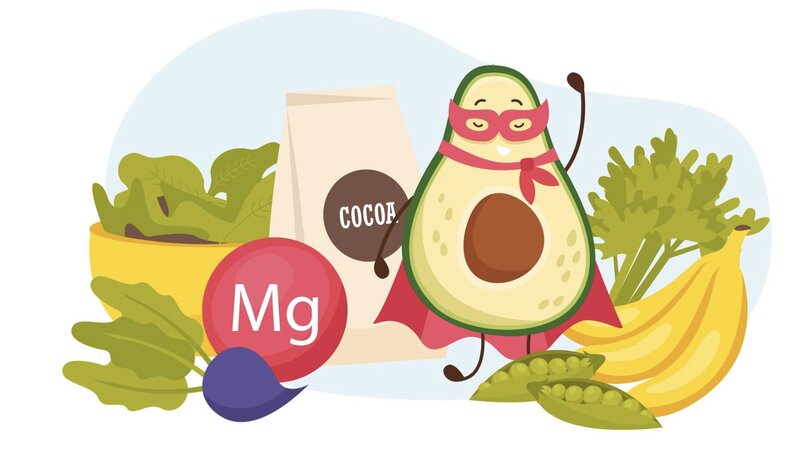 Health risks if magnesium is supplemented excessively. Graphics: Thuy Duong