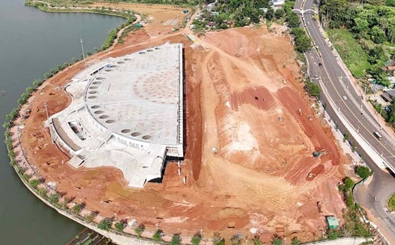 Currently, Dak Nong province is promoting the disbursement of public investment capital. Photo: Bao Lam