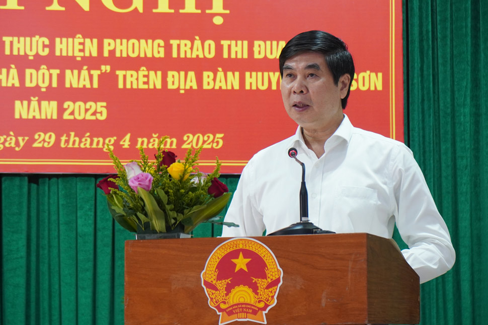 Phó Chủ tịch UBND tỉnh Bình Định Lâm Hải Giang. Ảnh: Hoài Luân