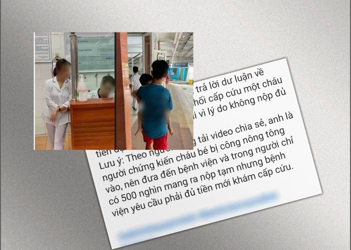 Se ha difundido en las redes sociales que el Hospital General de la Provincia de Nanning esta pidiendo dinero para atender a los pacientes. Imagen: Tomada de la pantalla