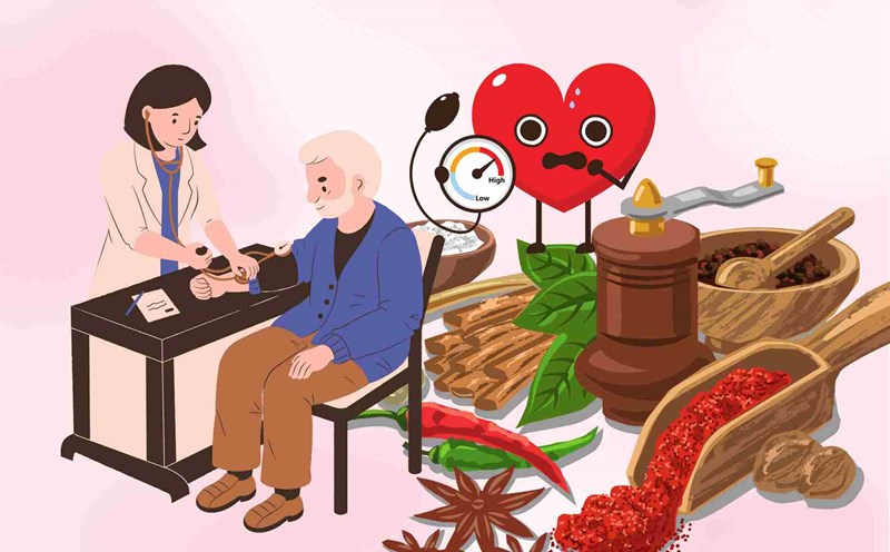 3 types of natural spices, safe for people with high blood pressure