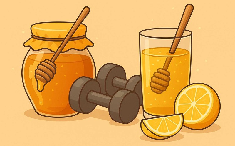 Drinking honey properly will help you lose weight effectively. Graphic photo: Hoang Loc