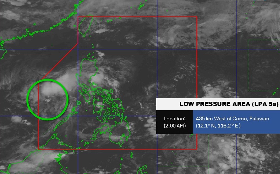 El punto de inflacion fue a las 2:00 del 5 de mayo. Imagen de PAGASA