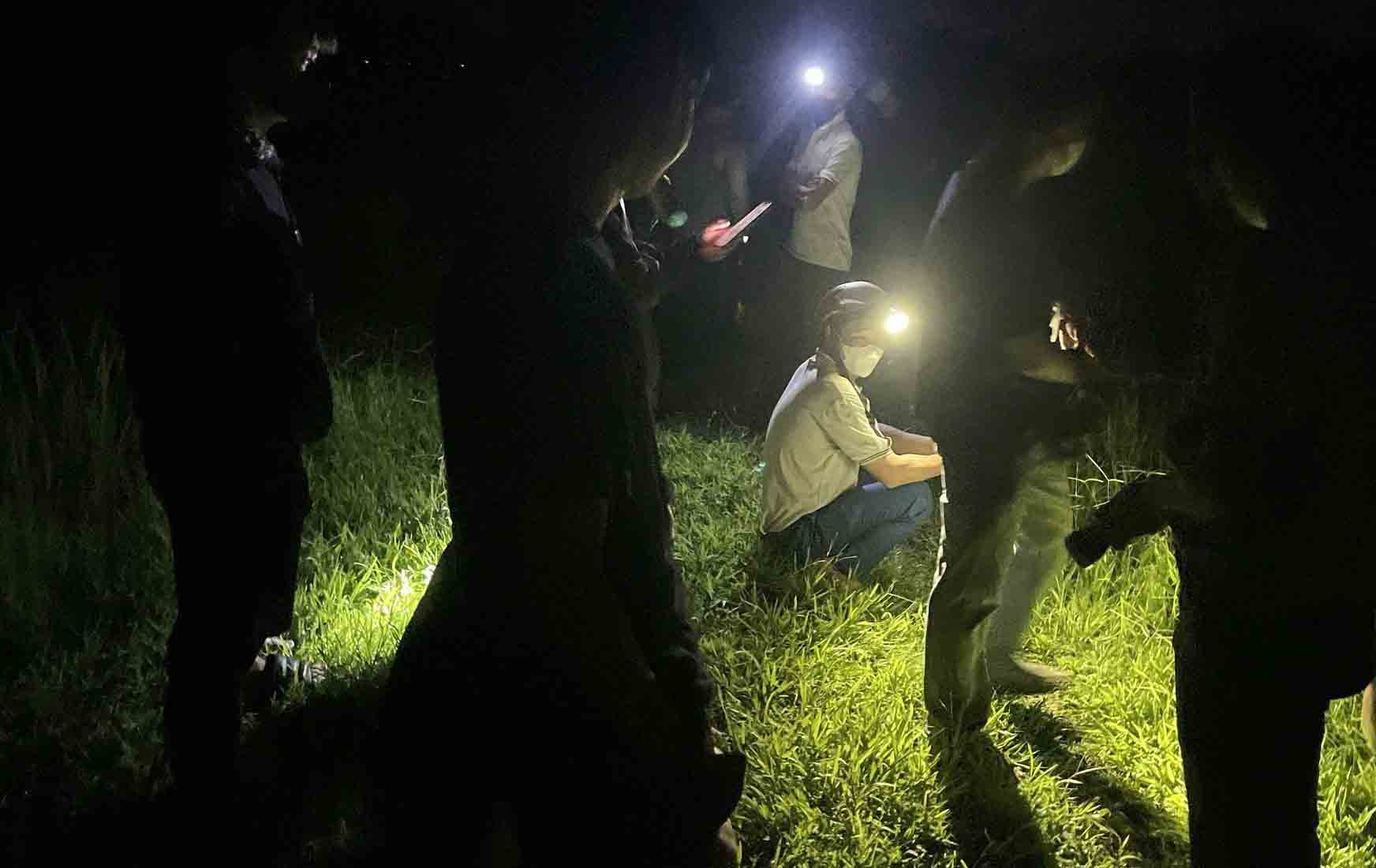 Es el lugar donde se encontro muerto a un niño de 12 años. Imagen: Policia de la ciudad de Qinglong.