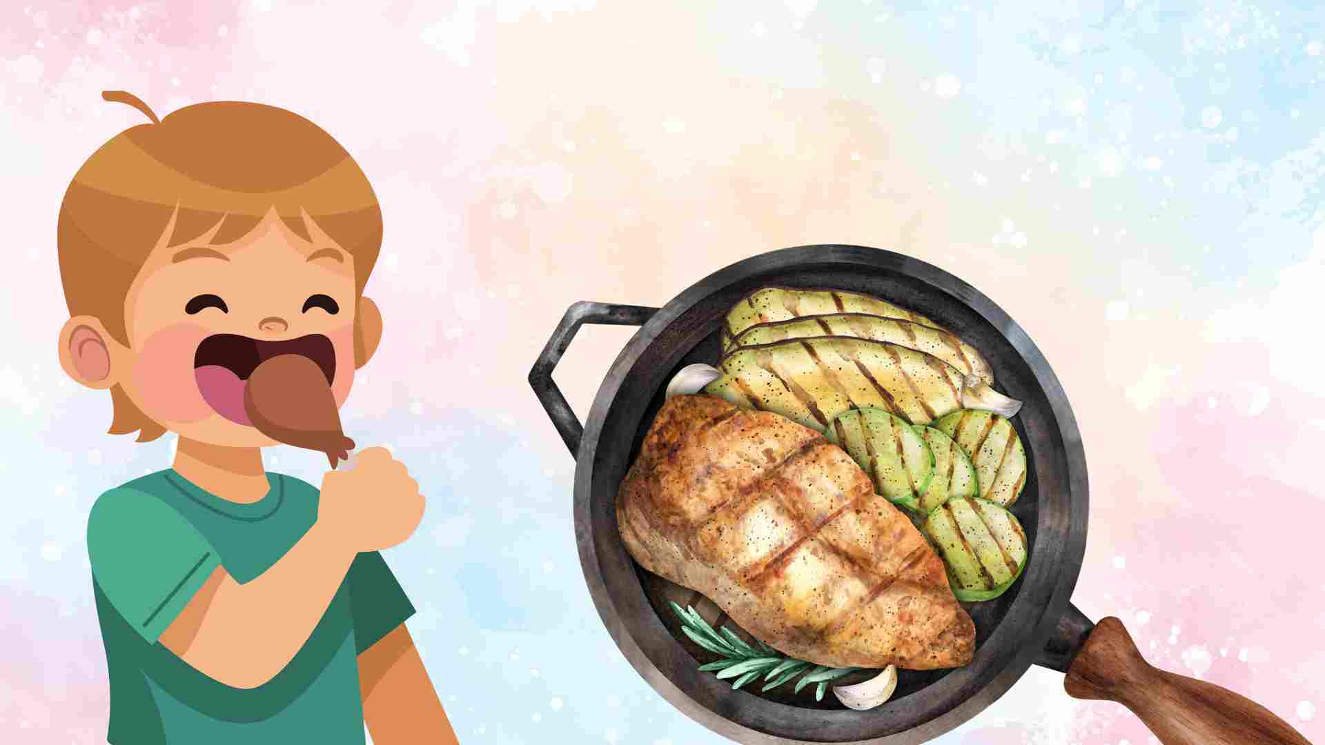 Si quieres un riñon sano, come las tetas de pollo asi