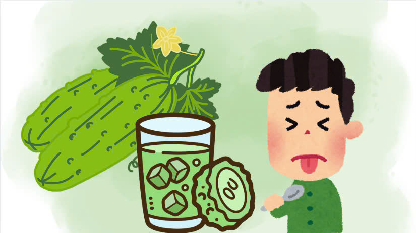 Baja glucemia con jugo amargo