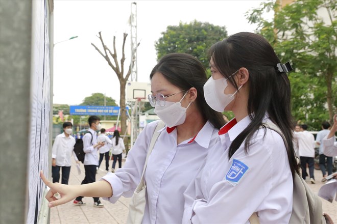 In 2025, many universities will continue to consider high school transcripts. Photo: Minh Ha