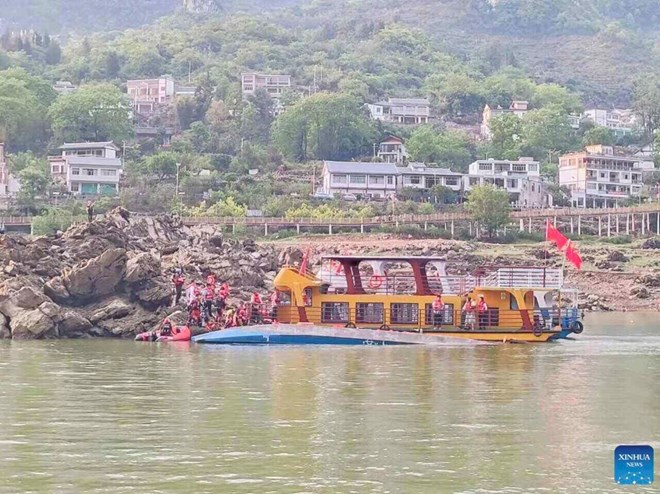 Lật 4 thuyền ở Trung Quốc, 9 người thiệt mạng