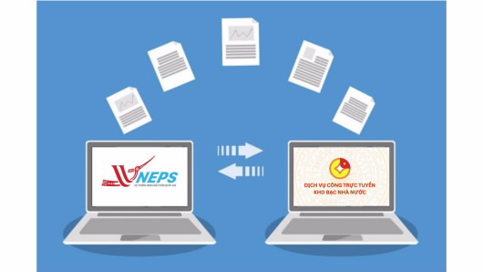 Connecting electronic contract data with the national bidding network on the State Treasury Online Public Service system. Photo: State Treasury.