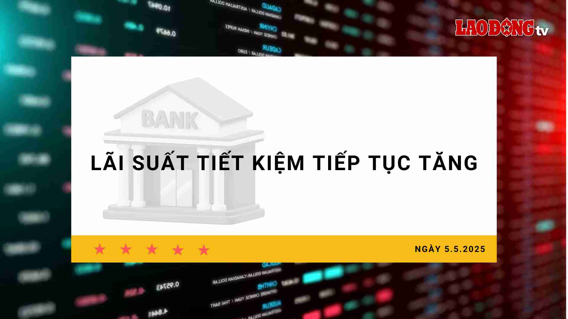 Tasa de interes 5.5: El interes de ahorro sigue subiendo