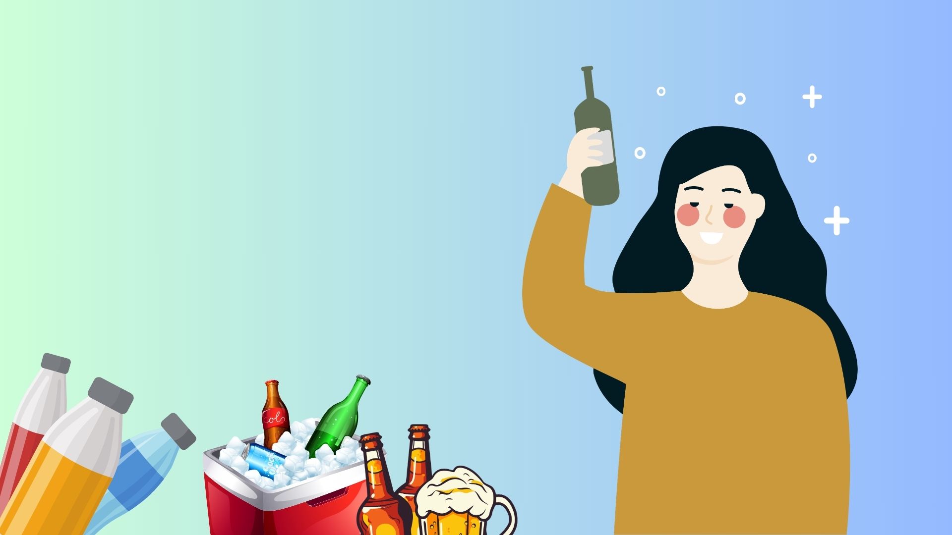 Beber agua dulce en botella es inofensivo, pero el uso regular es muy perjudicial para el higado. Imagen de la pelicula: