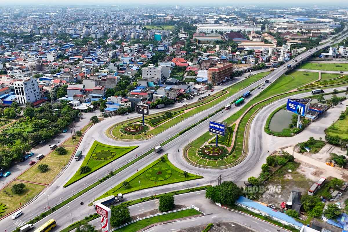 Nam Dinh province's transport infrastructure is increasingly developing. Photo: Luong Ha