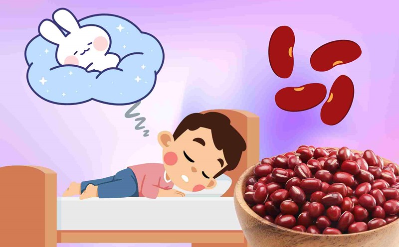 The secret to sleeping well does not come from the familiar beans in the kitchen. Graphics: Dinh Dinh