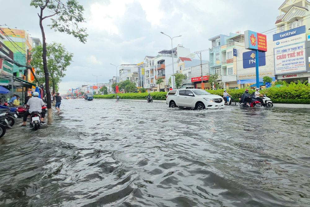 Duong Nguyen Van Cu cung trong tinh trang ngap nang. Anh: Ta Quang