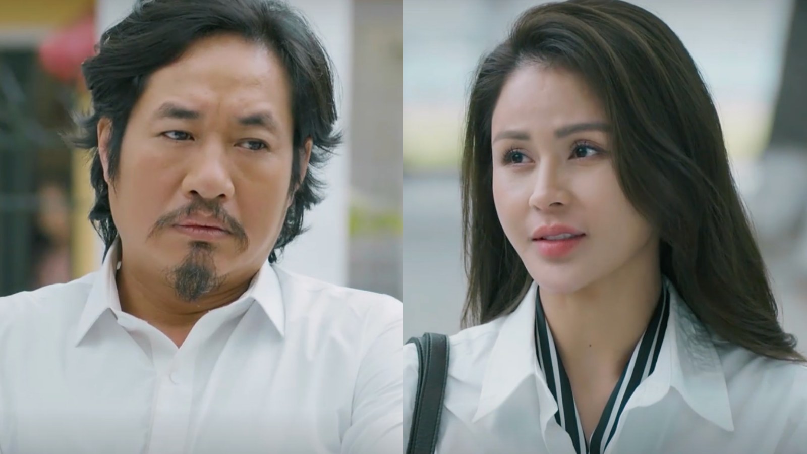 El vice rector de la Universidad de Teatro y Cine de Hanoi y su compañero de teatro, Luong Thu Trang. Imagen de la VFC