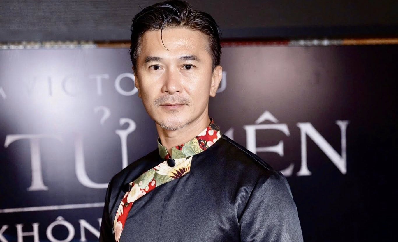 Actor Quoc Cuong stars in the movie "Detective Kien: Ky an khong trai". Photo: Producer