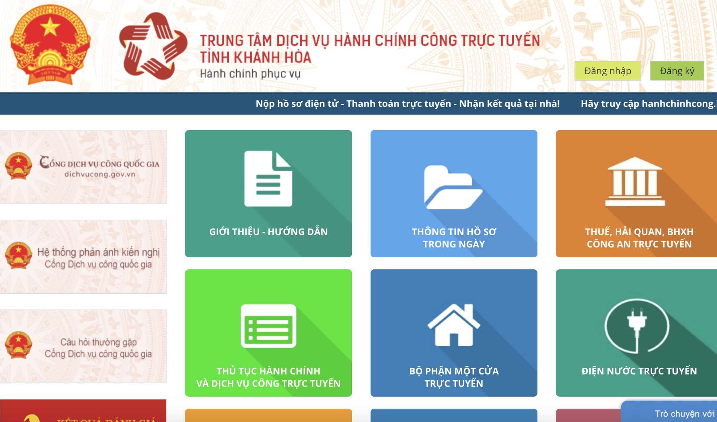 El gobierno de la provincia de Khangchong ha implementado la aplicacion Chatbox AI en el Centro de Servicios de Administracion Publica en linea de la provincia de Khangchong. Imagen de Hyo Long