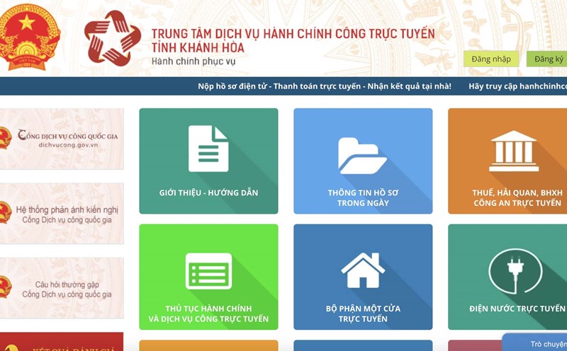 Khanh Hoa has applied the Chatbox AI application at the Khanh Hoa Province Online Public Administration Service Center. Photo: Huu Long